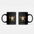 Happy Passover Matzah Drinking Coffee Mug Wine and Matzo Matzatarian Funny Pesach Jewish TS02 Black Print Your Wear