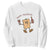 Happy Passover Matzah Drinking Sweatshirt Wine and Matzo Matzatarian Funny Pesach Jewish TS02 White Print Your Wear