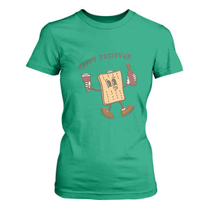 Happy Passover Matzah Drinking T Shirt For Women Wine and Matzo Matzatarian Funny Pesach Jewish TS02 Irish Green Print Your Wear