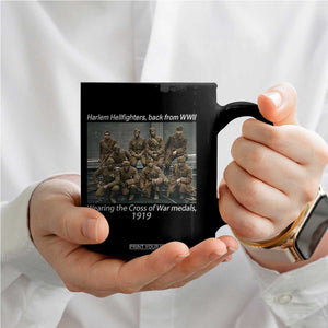Harlem Hellfighters 1919 WWII Heroes Coffee Mug Cross of War Medal Tribute African American Black History TS02 Print Your Wear