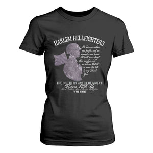 Harlem Hellfighters Tribute T Shirt For Women 369th Infantry Regiment Military Soldiers Vintage TS02 Black Print Your Wear