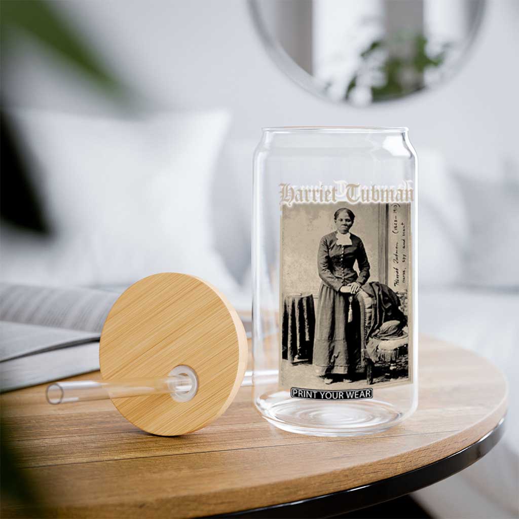 Harriet Tubman Glass Can Juneteenth Black History Freedom TS10 Print Your Wear