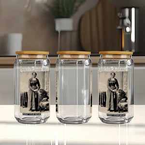 Harriet Tubman Glass Can Juneteenth Black History Freedom TS10 Print Your Wear