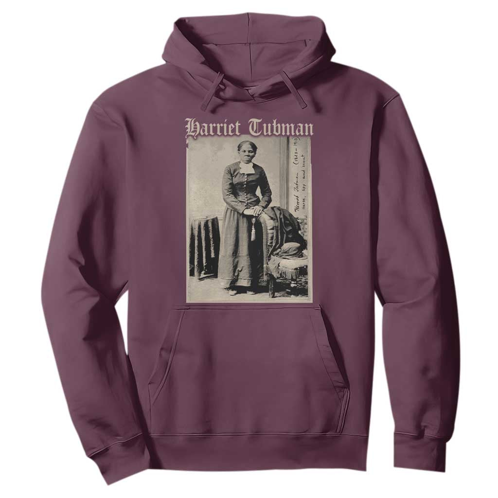 Harriet Tubman Hoodie Juneteenth Black History Freedom TS10 Maroon Print Your Wear