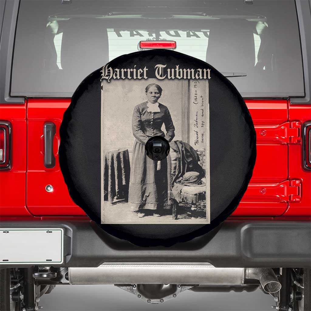 Harriet Tubman Spare Tire Cover Juneteenth Black History Freedom TS10 Black Print Your Wear