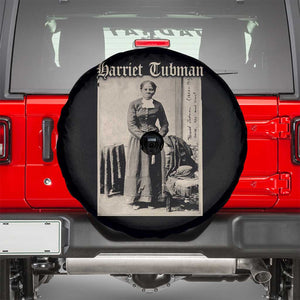 Harriet Tubman Spare Tire Cover Juneteenth Black History Freedom TS10 Black Print Your Wear