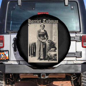 Harriet Tubman Spare Tire Cover Juneteenth Black History Freedom TS10 No hole Black Print Your Wear