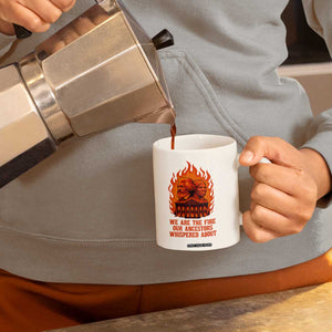 Harriet Tubman and Frederick Douglass Coffee Mug We Are the Fire Our Ancestors Whispered About Juneteenth 1865 TS02 Print Your Wear