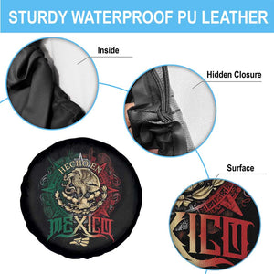 Hecho En Mexico Spare Tire Cover Mexican Pride Aztec Eagle TS11 Print Your Wear