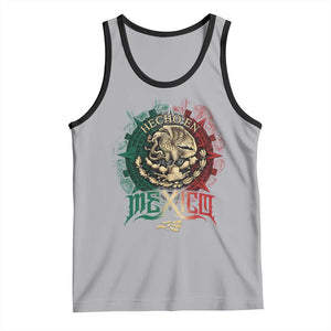 Hecho En Mexico Tank Top Mexican Pride Aztec Eagle TS11 Athletic Heather Black Print Your Wear