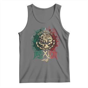 Hecho En Mexico Tank Top Mexican Pride Aztec Eagle TS11 Black Heather Print Your Wear