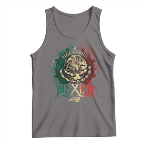 Hecho En Mexico Tank Top Mexican Pride Aztec Eagle TS11 Deep Heather Print Your Wear