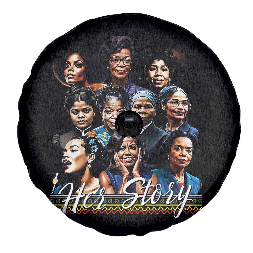 HerStory Tribute Spare Tire Cover Celebrating Legendary Black Women of History and Power TS02 Print Your Wear