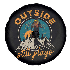 Hiking Camping Spare Tire Cover Outside Still Plays Vintage Mountain Forest TS11 Print Your Wear