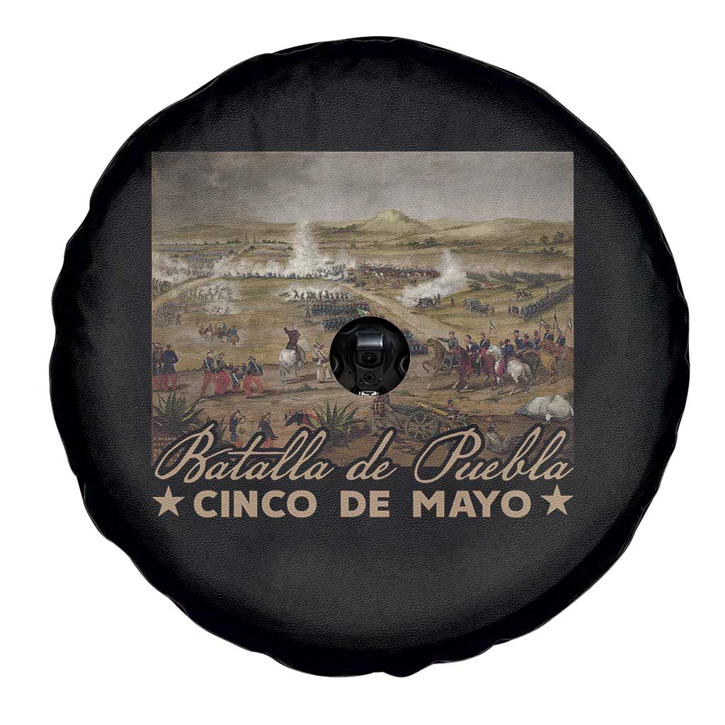 History Of Cinco De Mayo Batalla De Puebla Mexico Spare Tire Cover TS11 Print Your Wear