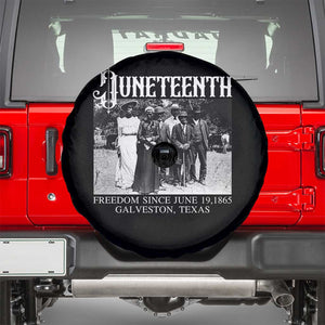 History Of Juneteenth Spare Tire Cover Freedom Since June 19 Galveston Texas TS11 Black Print Your Wear