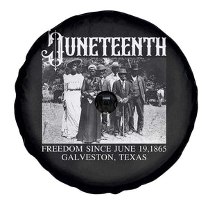 History Of Juneteenth Spare Tire Cover Freedom Since June 19 Galveston Texas TS11 Print Your Wear