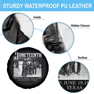 History Of Juneteenth Spare Tire Cover Freedom Since June 19 Galveston Texas TS11 Print Your Wear