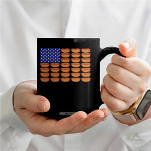 Hot Dog American Flag Coffee Mug Funny 4th Of July Patriotic Summer BBQ TS10 Print Your Wear