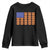 Hot Dog American Flag Youth Sweatshirt Funny 4th Of July Patriotic Summer BBQ TS10 Black Print Your Wear
