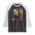 How You Gonna Win When You Aint Right Within Raglan Shirt Black History TS11 Black White Print Your Wear