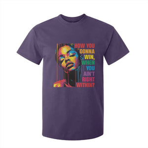 How You Gonna Win When You Aint Right Within T Shirt For Kid Black History TS11 Purple Print Your Wear