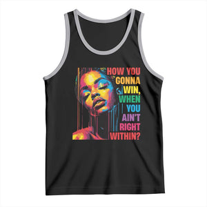 How You Gonna Win When You Aint Right Within Tank Top Black History TS11 Black Athletic Heather Print Your Wear