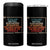 Human Rights 4 in 1 Can Cooler Tumbler Feminist Equal Rights Social Justice TS10 One Size: 16 oz Black Print Your Wear
