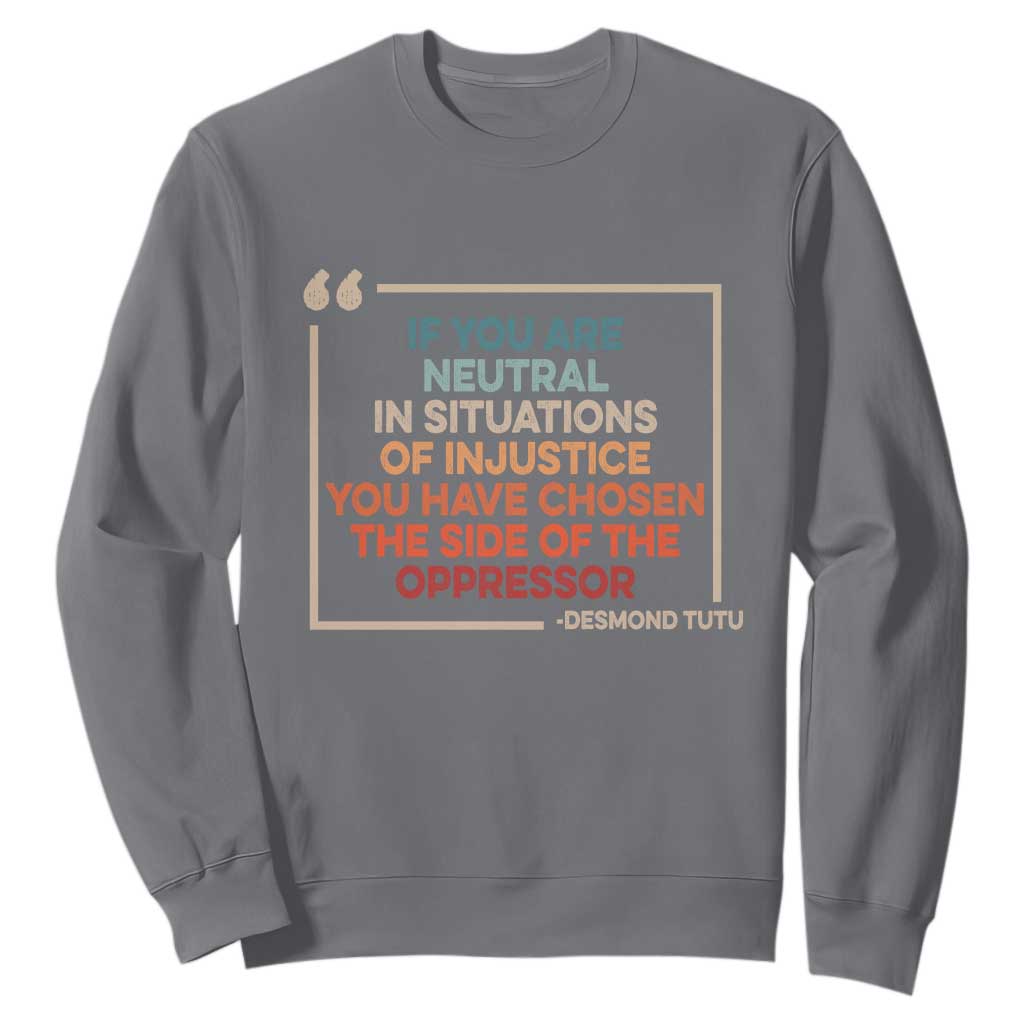 Human Rights Sweatshirt Feminist Equal Rights Social Justice TS10 Charcoal Print Your Wear