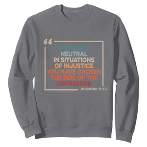 Human Rights Sweatshirt Feminist Equal Rights Social Justice TS10 Charcoal Print Your Wear