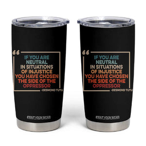 Human Rights Tumbler Cup Feminist Equal Rights Social Justice TS10 Black Print Your Wear