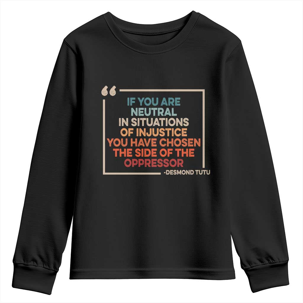 Human Rights Youth Sweatshirt Feminist Equal Rights Social Justice TS10 Black Print Your Wear