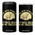 Hunting 4 in 1 Can Cooler Tumbler I'm Into Fitness Fit'ness Deer In My Freezer Deer Hunter TS10 One Size: 16 oz Black Print Your Wear