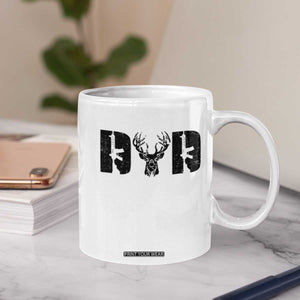 Hunting Dad Coffee Mug Fathers Day Gun Lovers Hunter Dad TS10 Print Your Wear