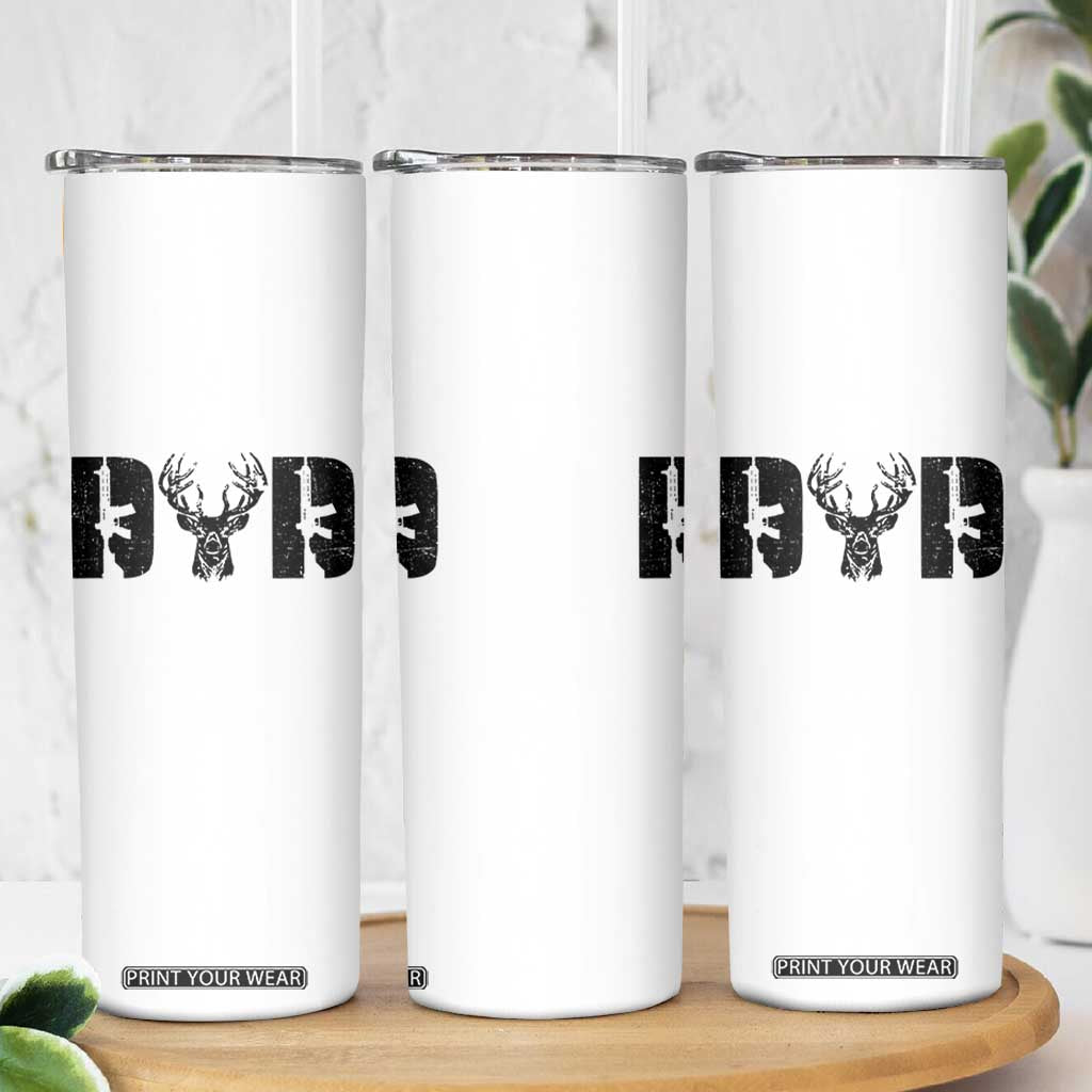 Hunting Dad Skinny Tumbler Fathers Day Gun Lovers Hunter Dad TS10 Print Your Wear
