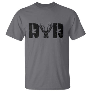 Hunting Dad T Shirt Fathers Day Gun Lovers Hunter Dad TS10 Charcoal Print Your Wear
