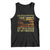 Hunting Tank Top I'm Into Fitness Fit'ness Deer In My Freezer American Flag TS10 Black Print Your Wear