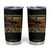 Hunting Tumbler Cup I'm Into Fitness Fit'ness Deer In My Freezer American Flag TS10 Black Print Your Wear
