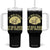 Hunting Tumbler With Handle I'm Into Fitness Fit'ness Deer In My Freezer Deer Hunter TS10 One Size: 40 oz Black Print Your Wear