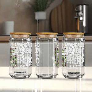 Husband Daddy Protector Hero Glass Can Dad Guns Fathers Day Camo American Flag TS10 Print Your Wear