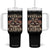 I Am A Veteran Like My Father Before Me Tumbler With Handle Vintage American Flag TS11 One Size: 40 oz Black Print Your Wear