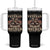 I Am A Veteran Like My Mother Before Me Tumbler With Handle Vintage American Flag TS11 One Size: 40 oz Black Print Your Wear