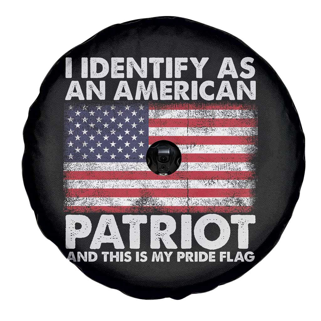 I Identify As An American Patriot Spare Tire Cover This Is My Pride Flag TS02 Print Your Wear