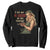 I Let My M1 Garand Do The Talking Sweatshirt WWII Pin Up TS11 Black Print Your Wear