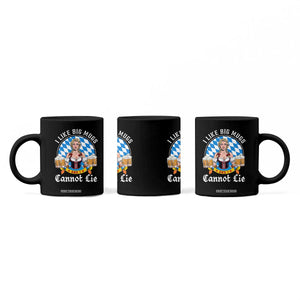I Like Big Mugs And I Cannot Lie Coffee Mug Oktoberfest Party Beer Dirndl Bavarian Flag TS11 Print Your Wear