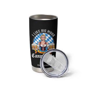 I Like Big Mugs And I Cannot Lie Tumbler Cup Oktoberfest Party Beer Dirndl Bavarian Flag TS11 Print Your Wear
