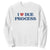 I Love Due Process Sweatshirt Pro Immigration Immigrants Feed America TS10 White Print Your Wear