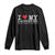 I Love My Daughter Long Sleeve Shirt Funny Mom Dad Gift From Daughter Classic Logo TS10 Black Print Your Wear