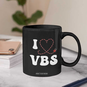I Love VBS 2025 Coffee Mug Vacation Bible School Ladybug VBS Team TS02 Print Your Wear