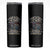 I Stand For Our Flag I Kneel For The Cross Proud Christian Veteran Skinny Tumbler TS11 Black Print Your Wear